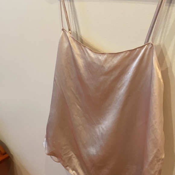 Babaton champagne silk benji camisole - Picture 7 of 11